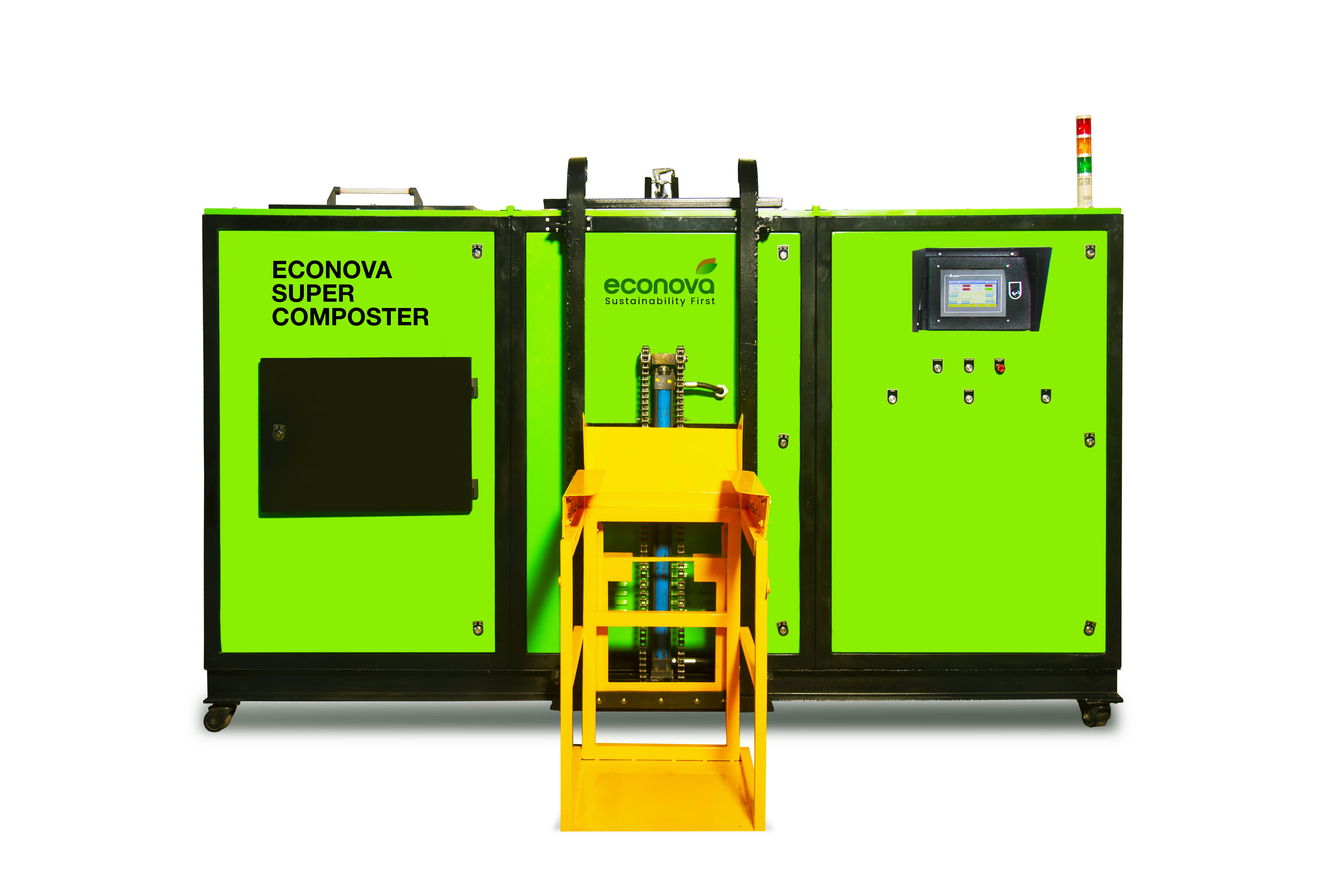 Econova Super Composter Front View